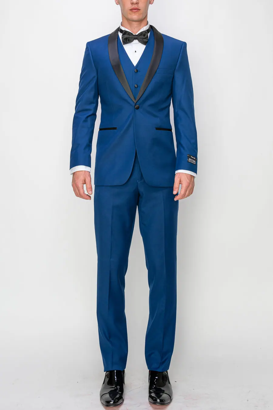French Blue 3 Piece Slim Fit Tuxedo