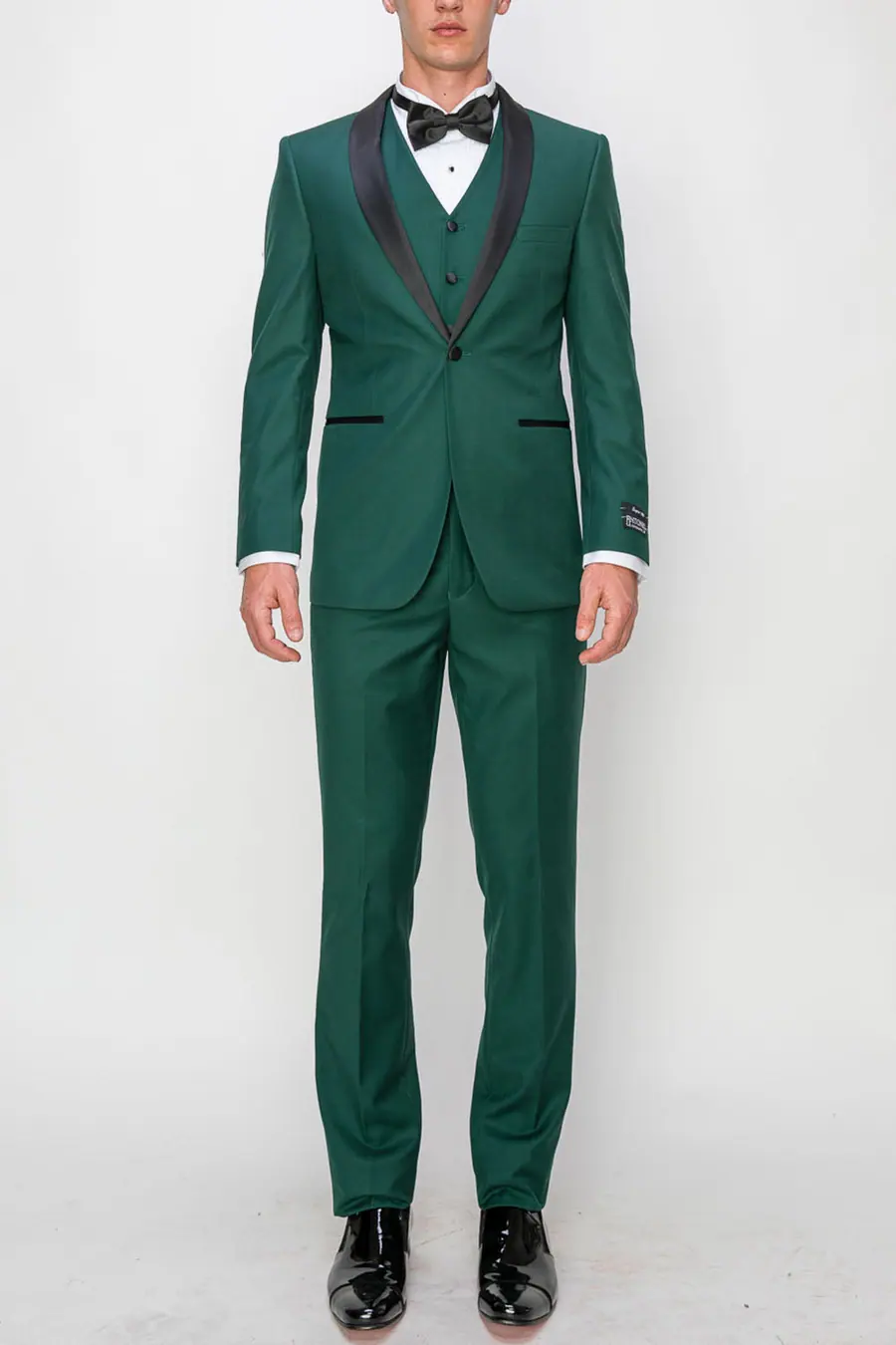 Green 3 Piece Slim Fit Tuxedo