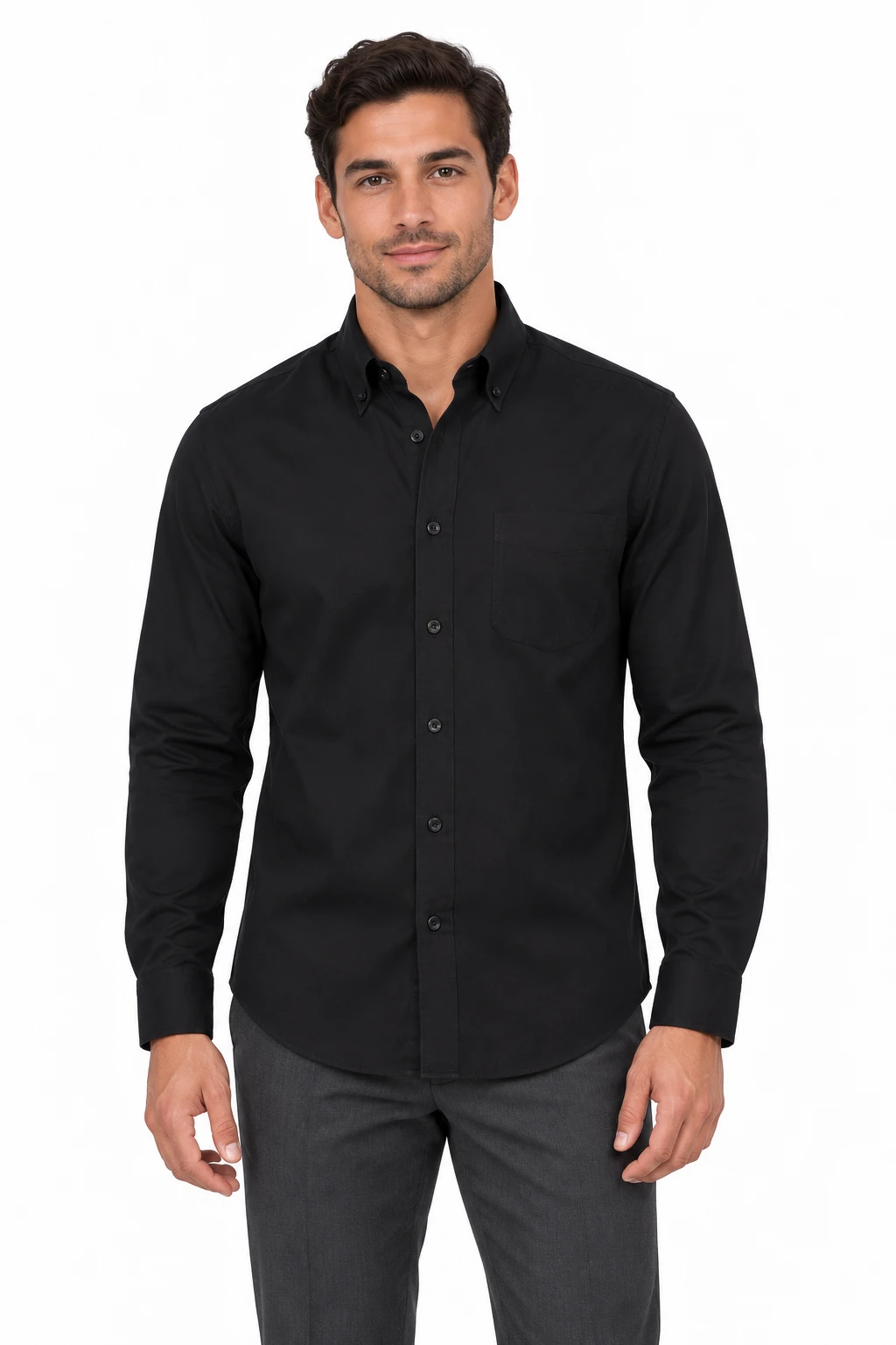 Men's Twill Shirt w/ Contrast