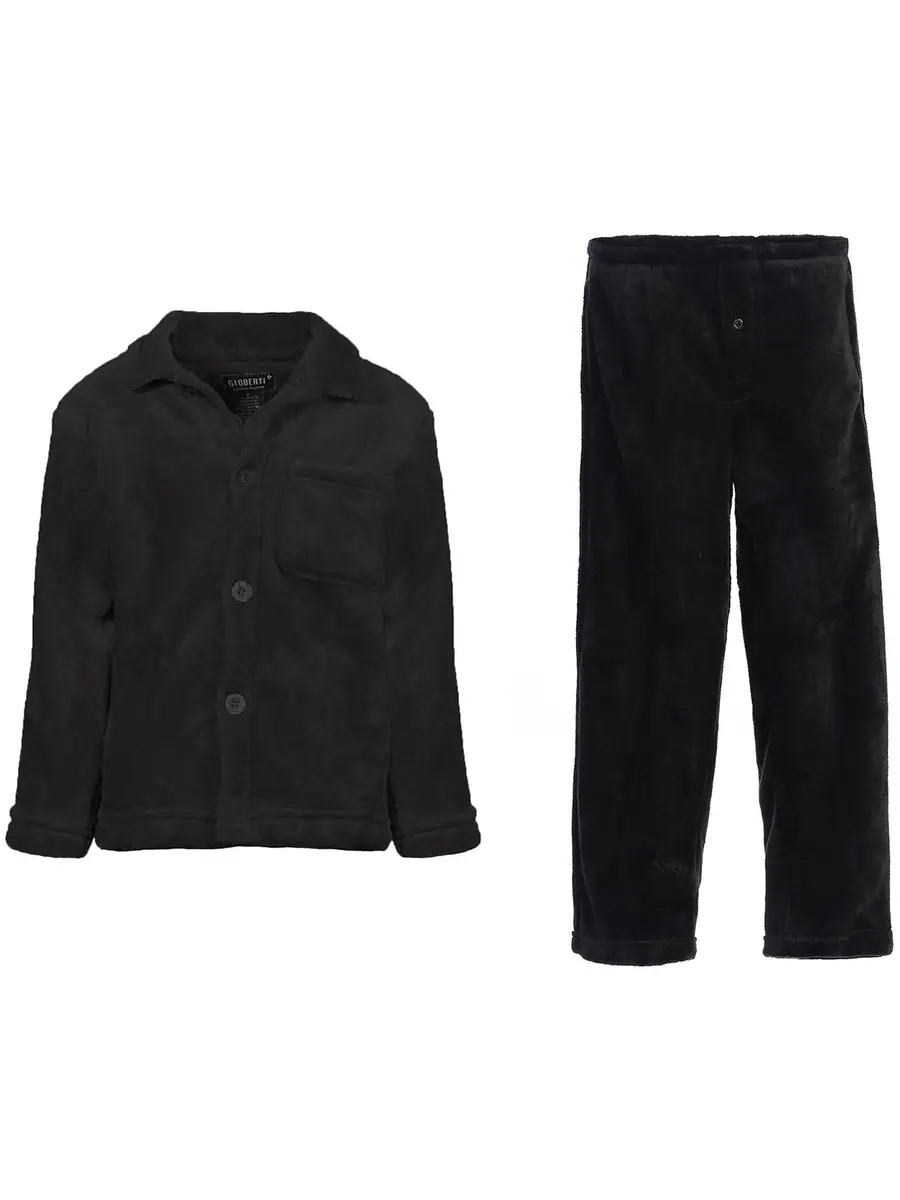 Boy's Plush Pajama Set