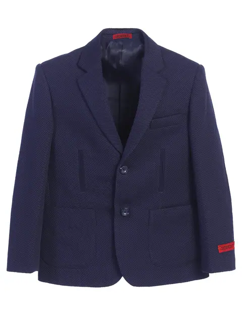 Boy's Waffle Textured Blazer
