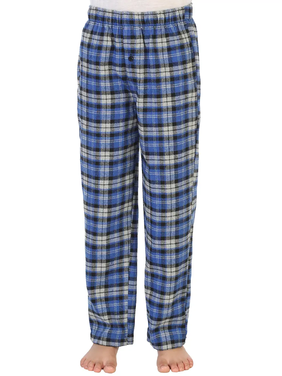 Boy's Plaid Flannel Pajama Pants