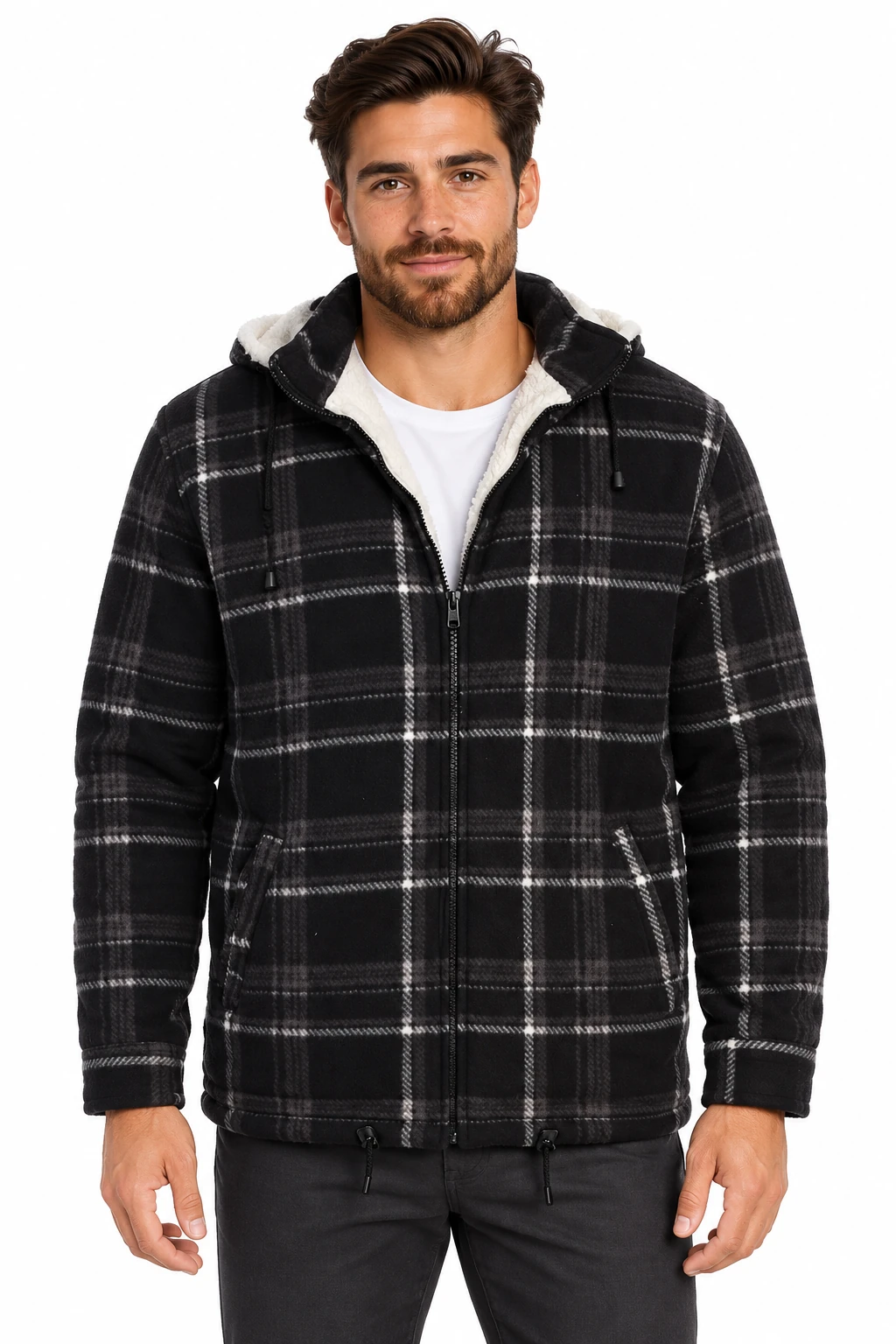 Men's Jacket w/ Removable Hood