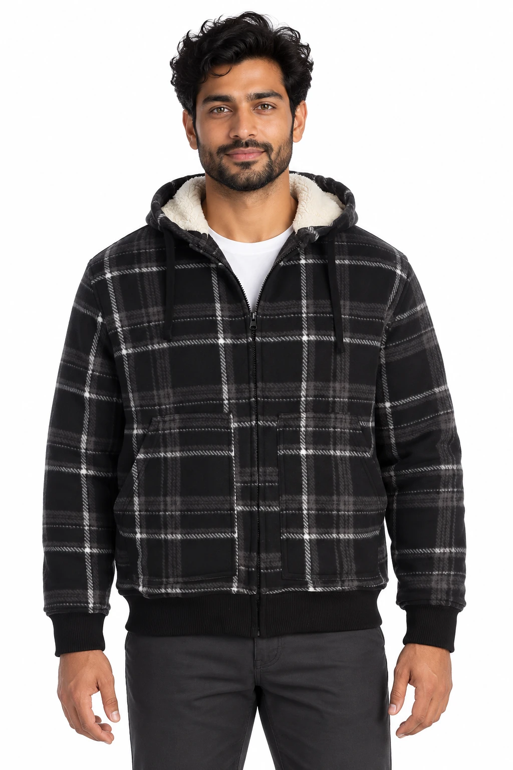 Men's Jacket w/ Hoodie