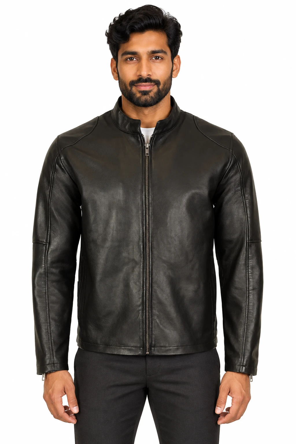 Men's Sheepskin Leather Jacket